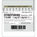 Label of Epinephrine Injection